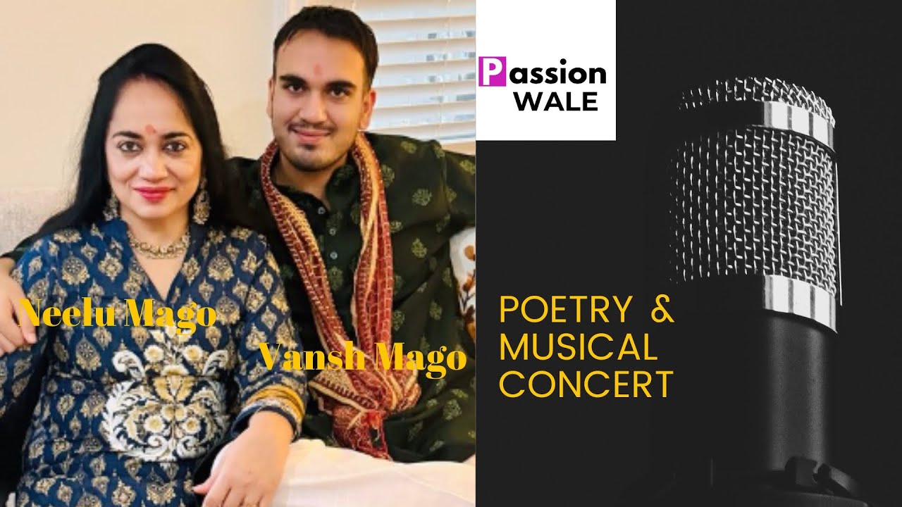 Neelu & Vansh Mago | Poetry & Musical Concert (Online)| Indian Classical | Guitar Instrumental Cover