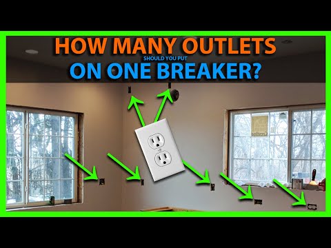 How Many Outlets On One Breaker & Room By Room Circuit Layout