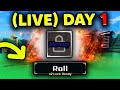 (LIVE) ROAD TO 1 CHALLENGED AURA - DAY 1! | Sol's RNG