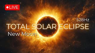 New Moon • Total Solar Eclipse • Manifest Your Dreams • Miracle Frequency • 528Hz