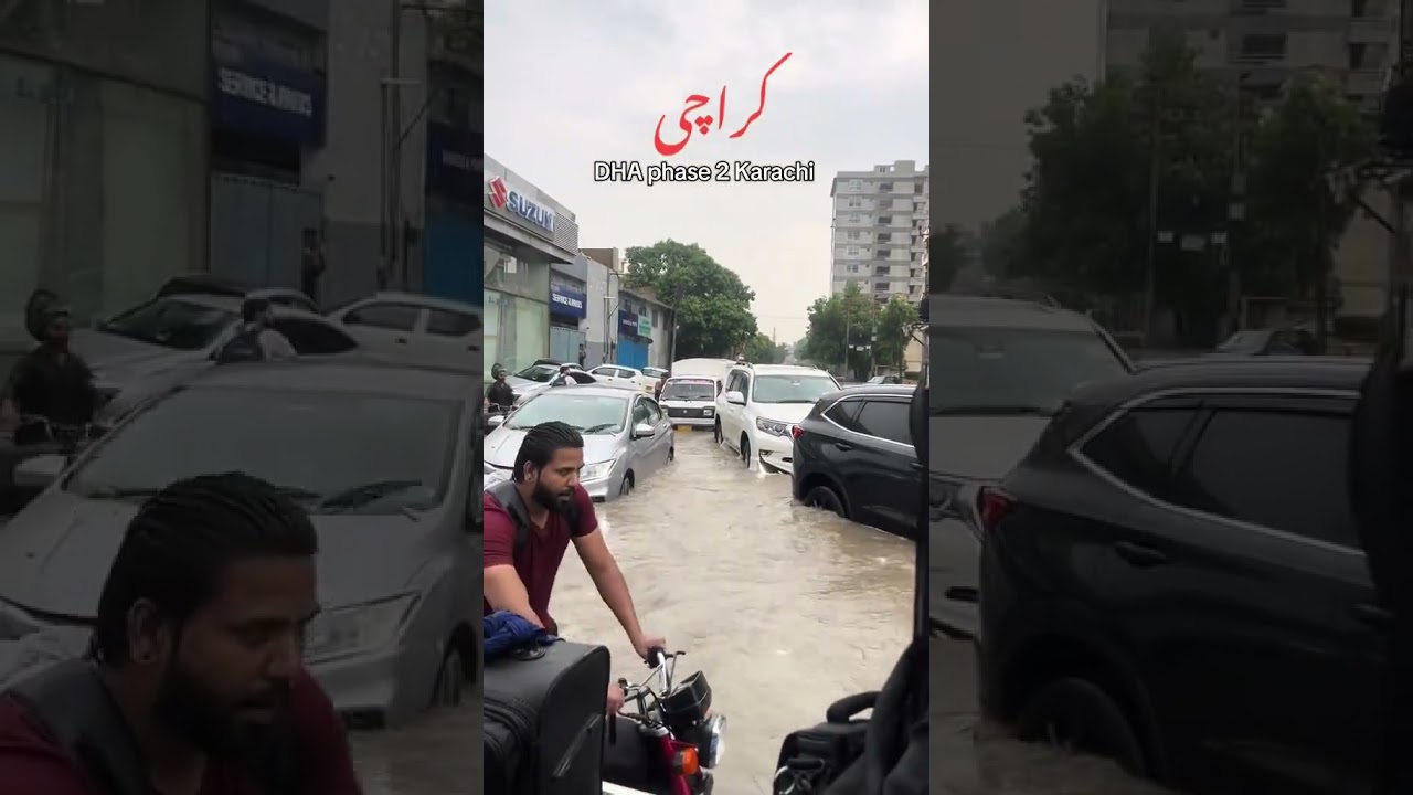 Karachi DHA Phase 2 Rain 