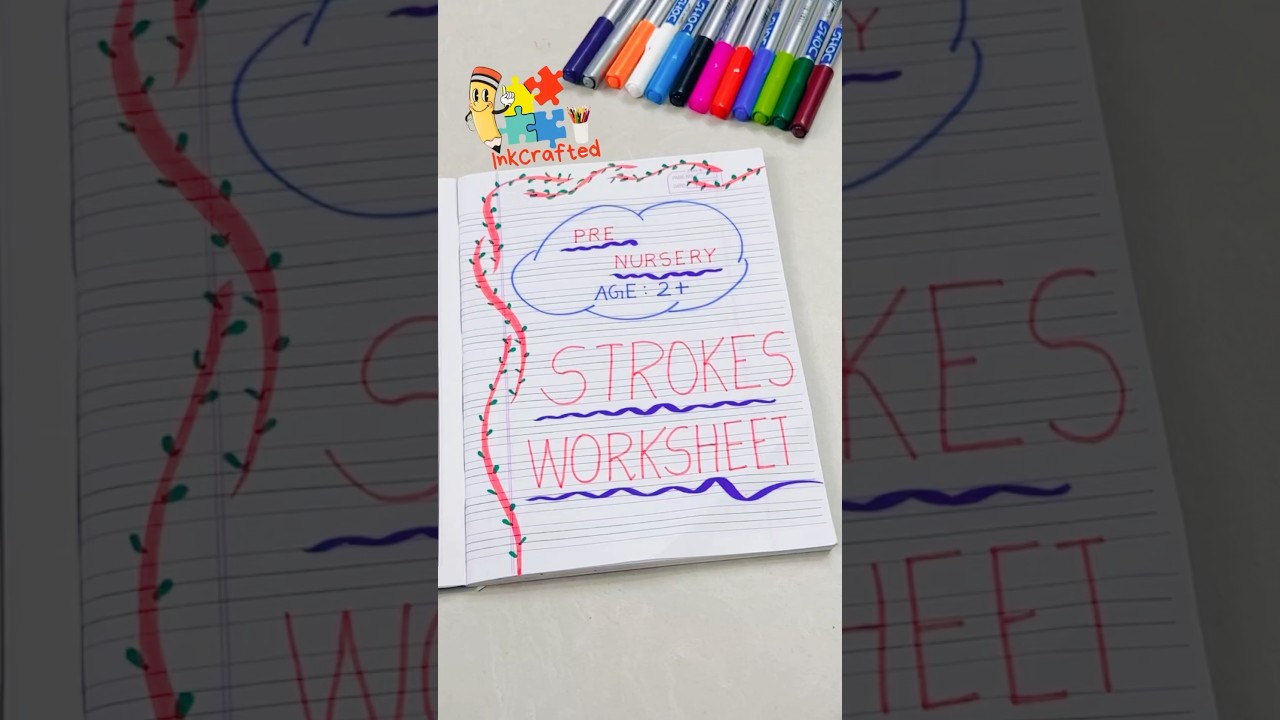 Pre Nursery Worksheets 