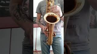 Wurlitzer American Conn Stencil Tenor C- Melody Saxophone