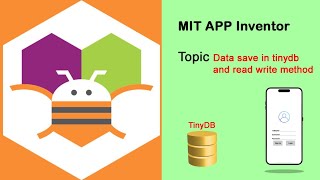 mit app inventor tinydb data read write