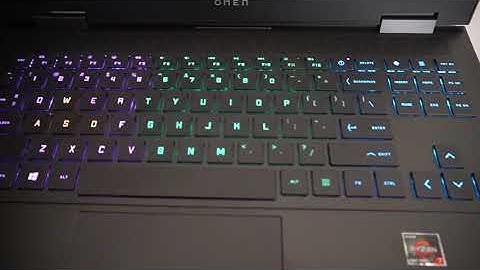 How to turn on omen keyboard light?
