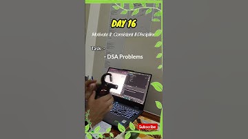 🚀 Day 16: Solving DSA Problems & Planning Ahead! | My Coding Journey 💻🔥 #codelife #motivation