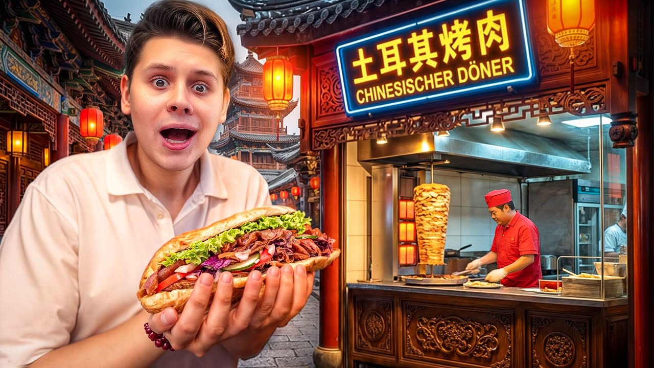 Döner in CHINA TESTEN!(ES GIBT HIER ECHT DÖNER😨)