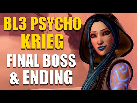 Borderlands 3 Psycho Krieg DLC - Final Boss + Ending | SPOILERS