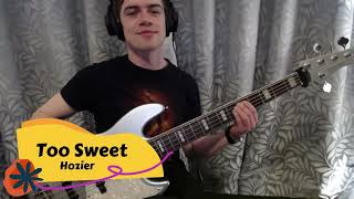 Video thumbnail of "Hozier - Too Sweet - Bass Cover"