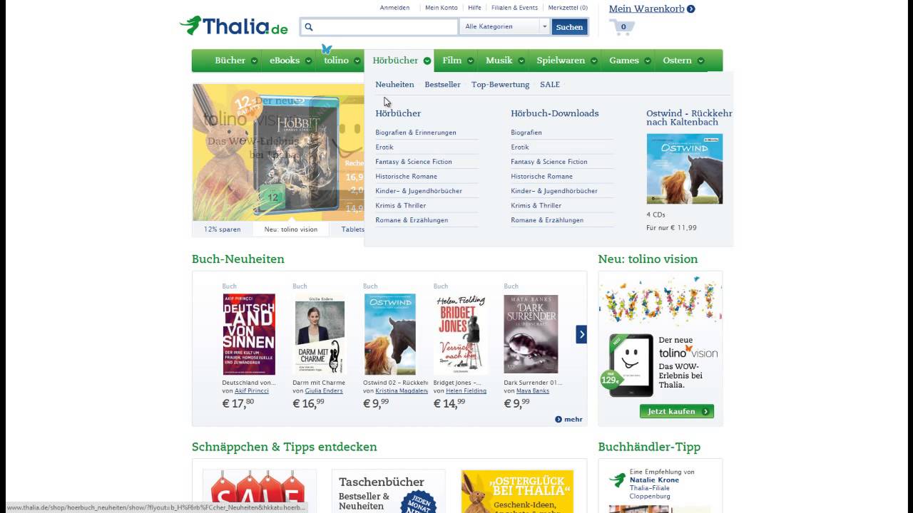 Wie verwende ich einen Gutscheincode von Thalia.de? YouTube