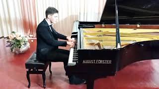 Лист Ф. Юношеский Этюд 2. Liszt F. Youthful Etude 2.