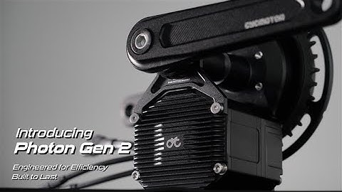 The Future of eBike Performance is Coming Soon - PHOTON GEN 2