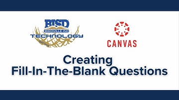 Creating Fill-In-The-Blank Questions in Canvas New Quizzes