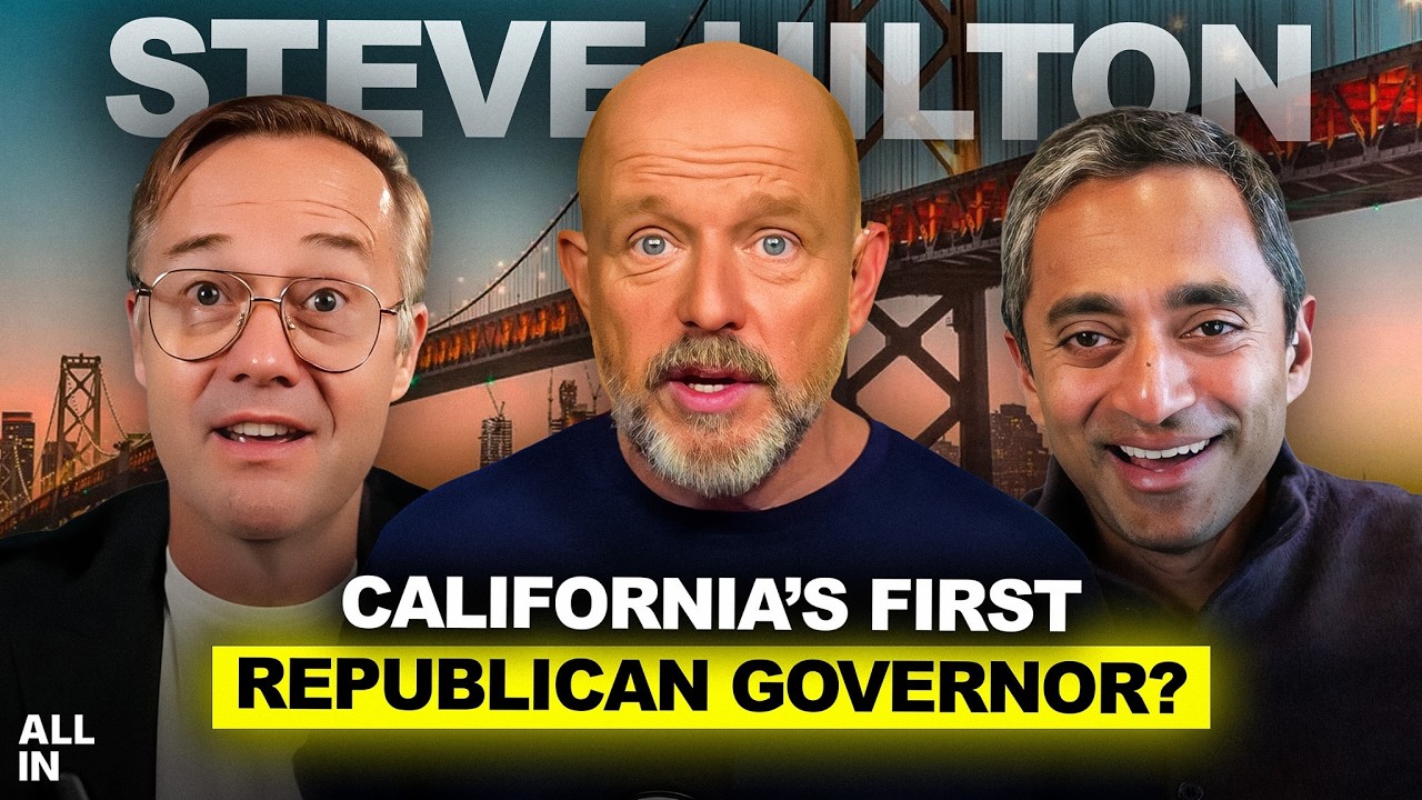 CA Governor Candidate Steve Hilton on Why California is Destroying Itself & How a Republican Can Win