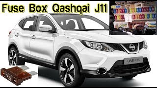 Fuse Box Location and Diagrams: Nissan Qashqai J11 - YouTube