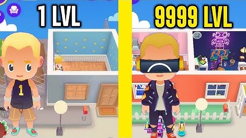 Idle Life Sim! MAX LEVEL HOUSES EVOLUTION! Simulator Game Gameplay (Android, iOS)