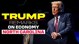 WATCH LIVE: President Donald Trump delivers remarks in Rocky Mount, North Carolina on US economy