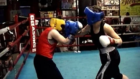 FEMALE BOXING at GLEASONS GYM 4/11/15 : AMY DRURY ...