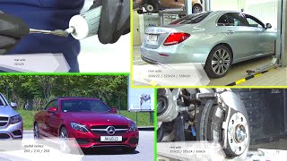 Mercedes Benz Bremsenpaste Auf Bremssattel Und Bremssatteltrager Auftragen W5 W213 X253 C253 Youtube