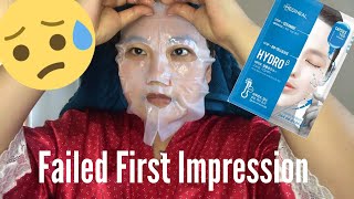 First Impression on Mediheal Capsule 100 Bio Seconderm Mask Hydro Beta