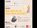 Laidback legal episode 1 how much do you know about contract
