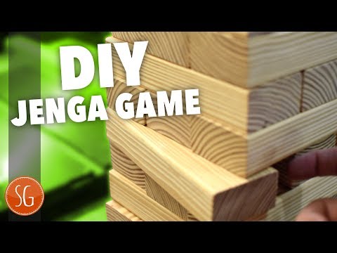 How to make a giant jenga