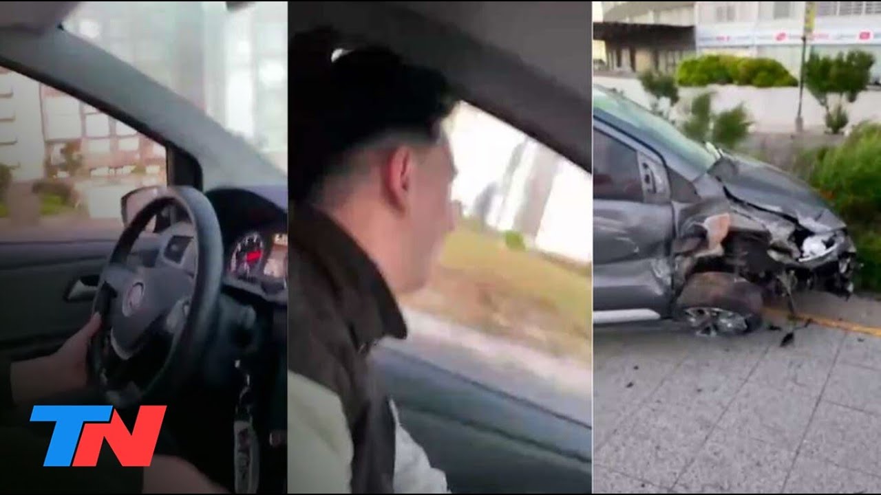 "SI NOS MATAMOS, NOS MATAMOS" El impactante video del choque frente a una playa de Mar del