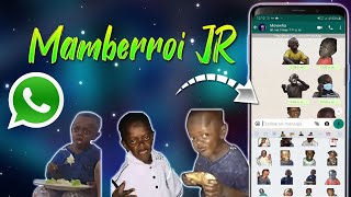 🤣NEW MAMBERROI JR STICKER PACK 🧑🏿 FOR WHATSAPP | FUNNY STICKERS | 2020🤣 screenshot 5