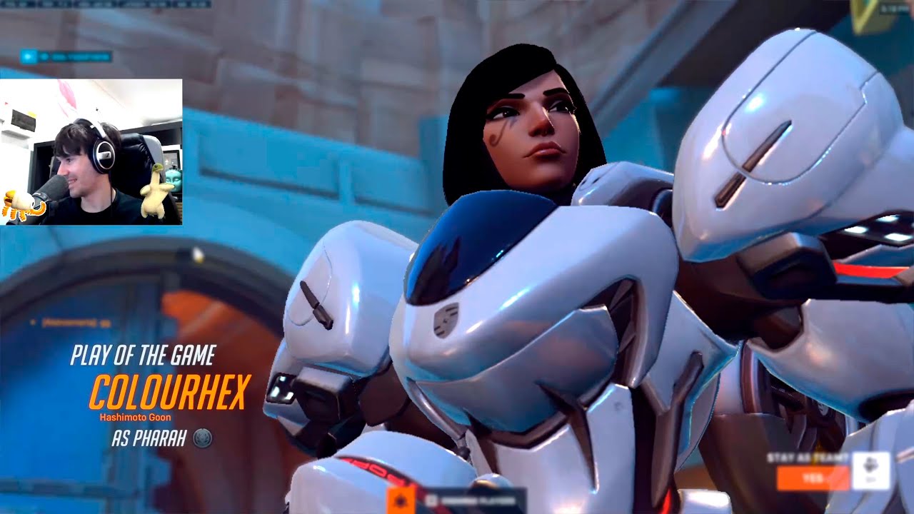 COLOURHEX PRO PHARAH - POTG! OVERWATCH 2 SEASON 11