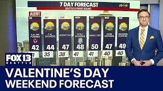 Showers through the weekend, warmer days ahead | FOX 13 Seattle
