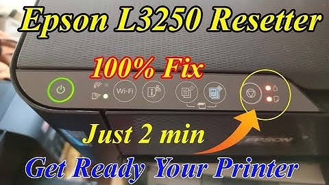 Epson l3250 orange light blinking 🖨!! Epson l3150 resetting 📠 || #Review 😱