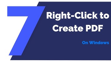 Right Click to Create PDFs on Windows | PDFelement 7