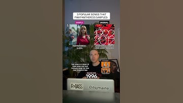 Thumbnail of 3 Popular Songs PinkPantheress Sampled (From Illegal, I Must Apologize & Pain) #shorts