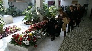 Yugoslavia: former First Lady Jovanka Broz given state funeral
