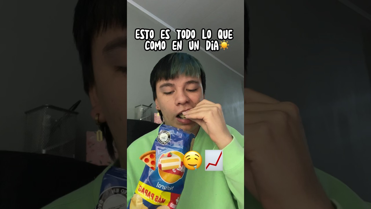 ESTO ES TODO LO QUE CÓMO EN UN DÍA🍕😱 