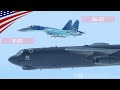 View from B-52 Bomber: Russian Jets Dangerously Buzz & NATO-Ukrainian Jets Escort (Aug-Sept 2020)