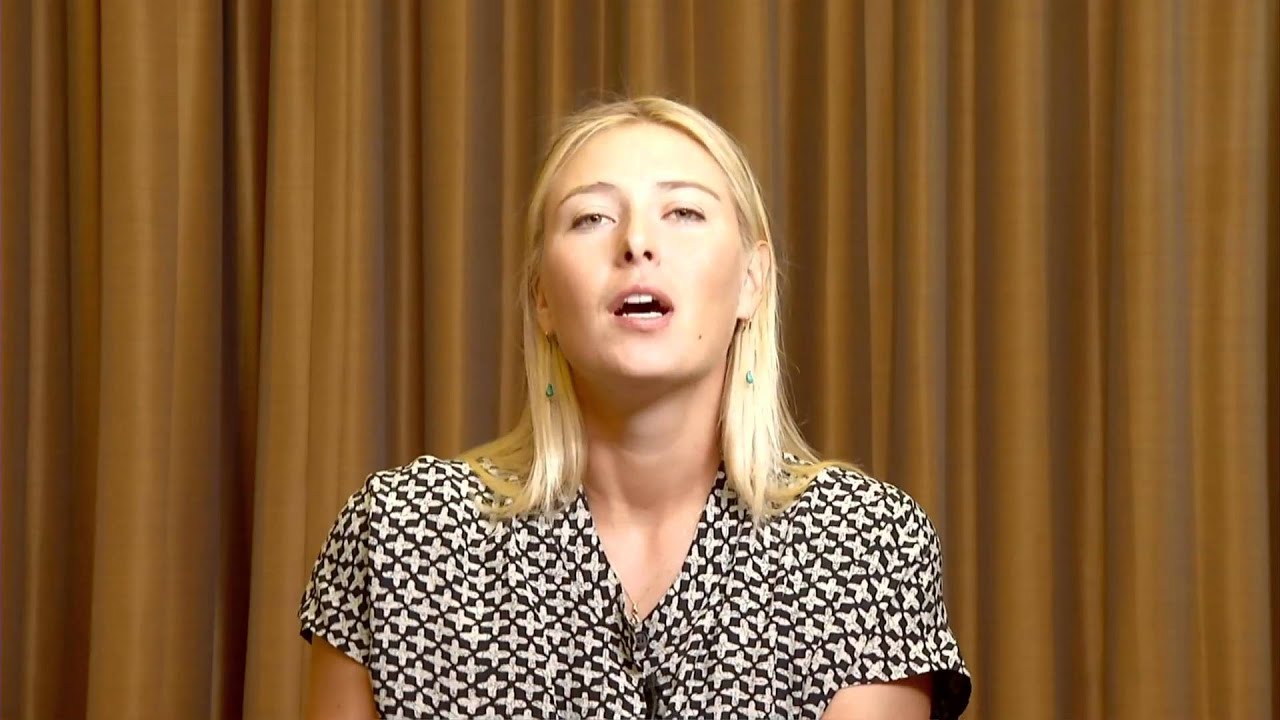 Maria Sharapova Statement for the Chernobyl Anniversary