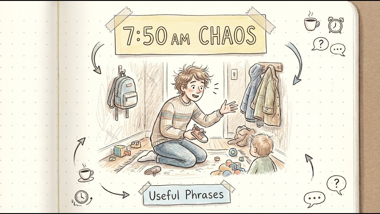 Real Life English: Essential Phrases for the Morning Rush