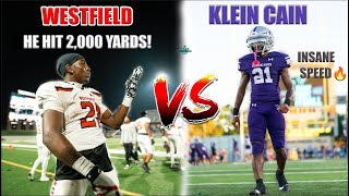 THIS GAME MADE HISTORY ! WESTFIELD vs KLEIN CAIN FOOTBALL | ROUND 2 PLAYOFFS