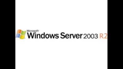 Windows Server 2003 R2 Logo 2005-2008
