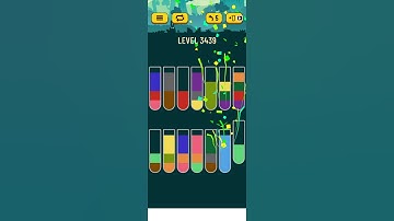 water sort puzzle - level 3439
