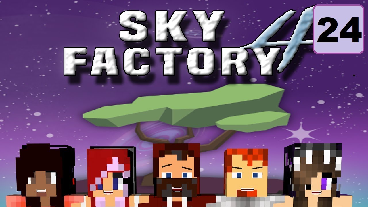A Factory of Trees - SkyFactory 4, Ep 24! - YouTube