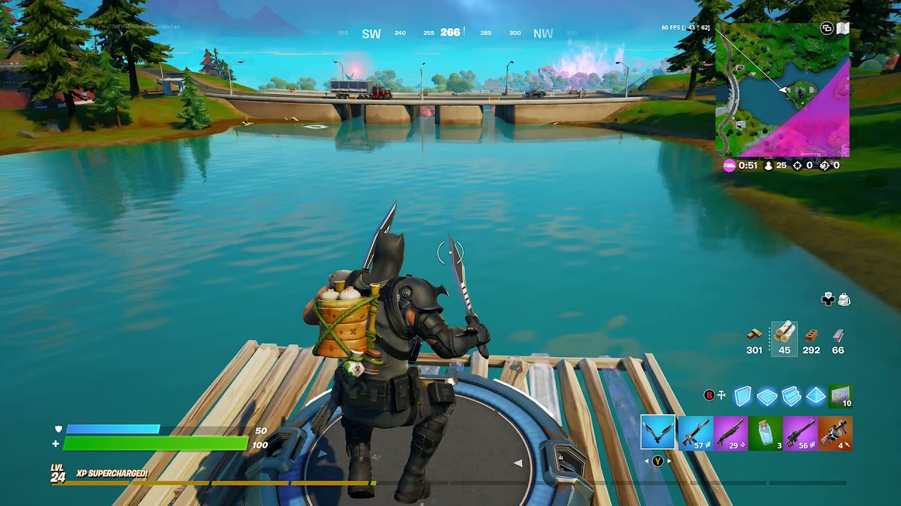 Fortnite "Batman Zero" Skin Gameplay (No Commentary)