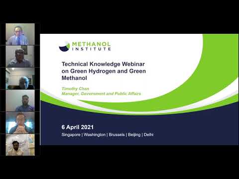 Technical Knowledge Webinar on Green Hydrogen and Green Methanol by MI/NSEFA/IWPA - video from Methanol
