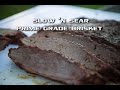 Smoked Prime Grade Brisket on the Slow 'n Sear