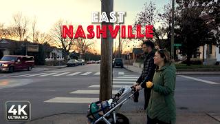 [4K] Walking in East Nashville | Five Points, Fatherland & Historic Homes