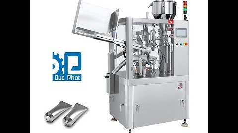 MÁY CHIẾT TUÝP NHÔM TỰ ĐỘNG | MÁY ĐÓNG GÓI SỐ 1 TRÊN THỊ TRƯỜNG | ĐỨC PHÁT