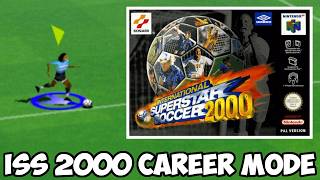 ISS 2000's Career Mode is WEIRD