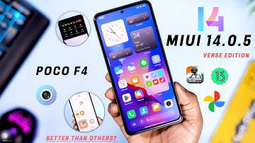 Must Try : STABLE MIUI 14.0.5 Verse Edition for Poco F4 : Super Smooth & Better Animation, Paid Icon