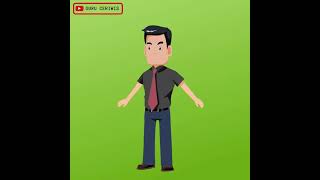 5 Karakter Greenscreen Guru Pria Mengajar |  Karakter Animasi Bergerak